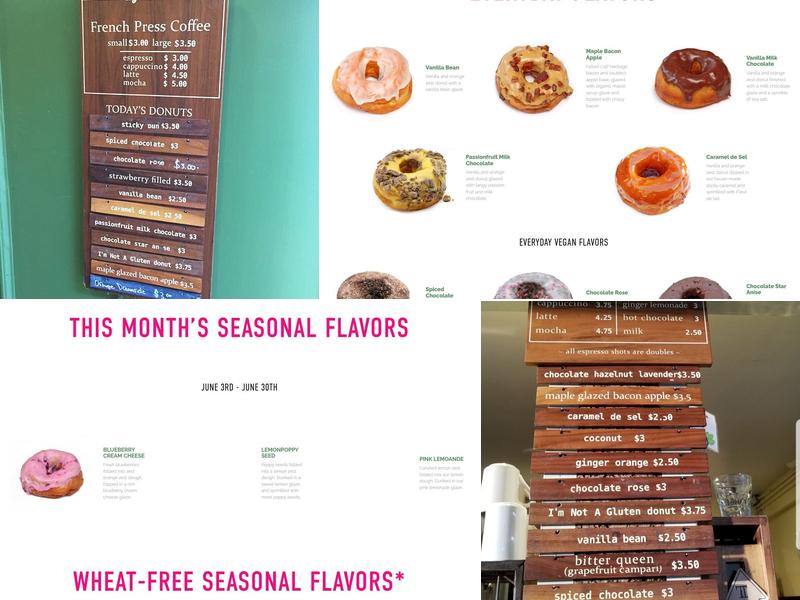 Dynamo Donut & Coffee Menu