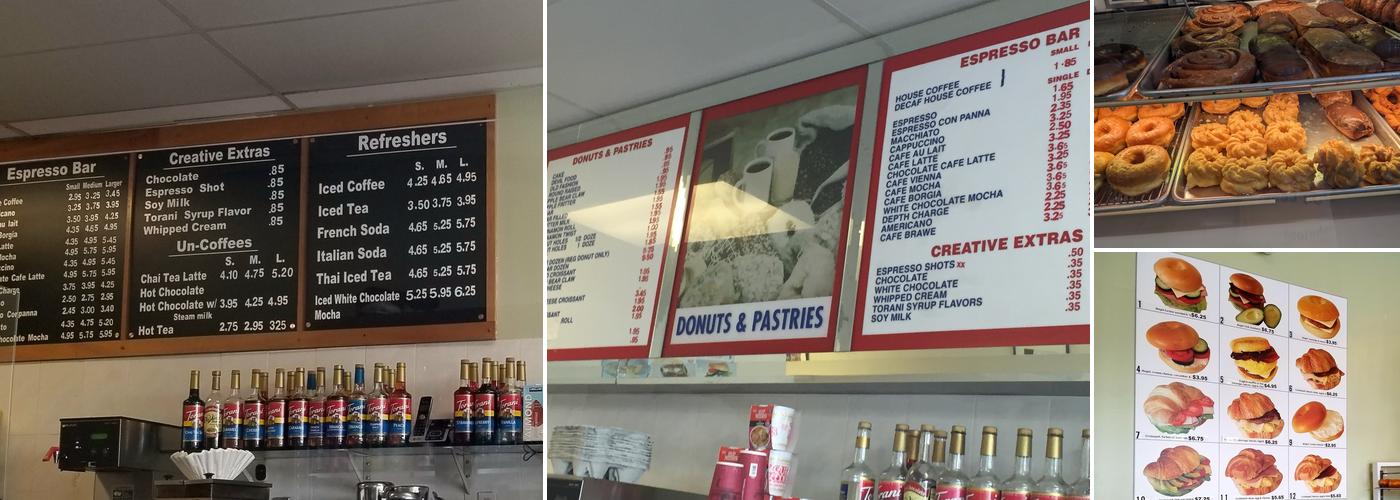 All Star Donuts Menu