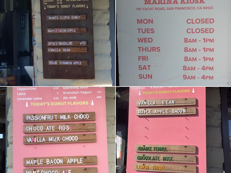 Dynamo Donut + Coffee Menu