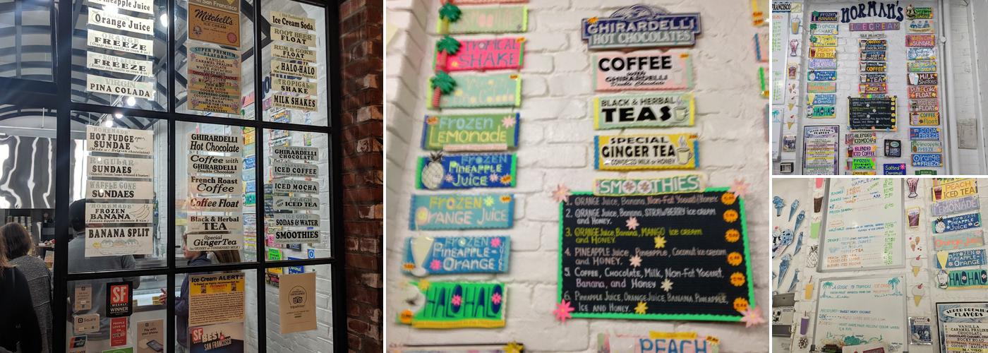 Norman's Ice Cream & Freezes Menu