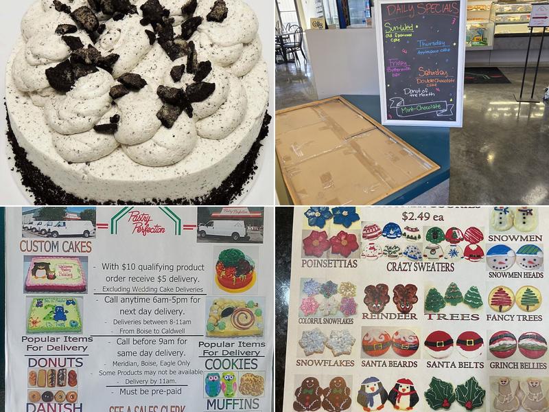 Pastry Perfection Menu