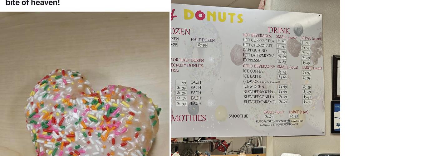 MY DONUTS EAGLE Menu