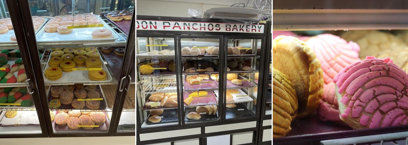 Don Panchos Bakery Menu