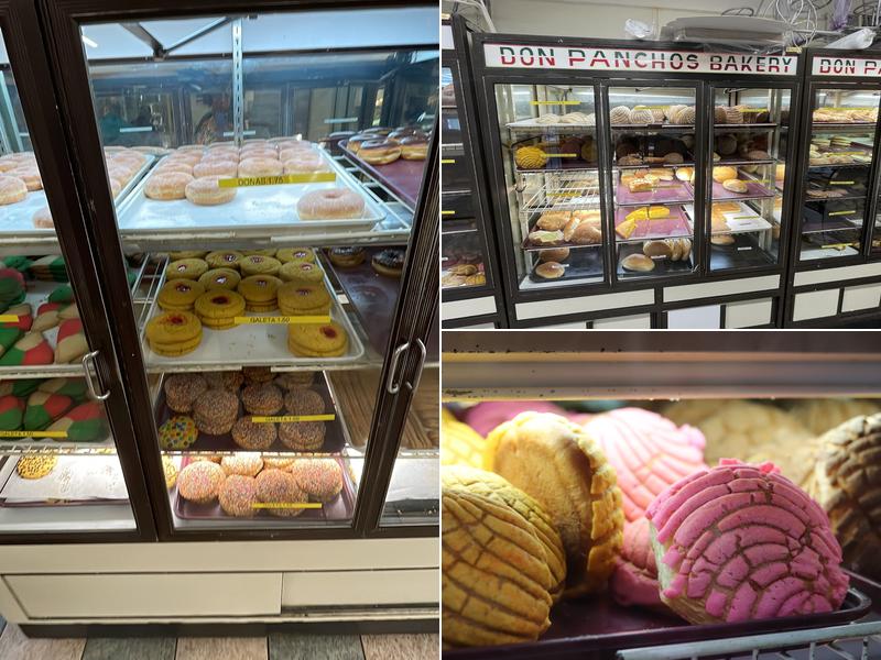 Don Panchos Bakery Menu