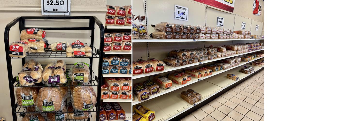 Franz Bakery Outlet Menu