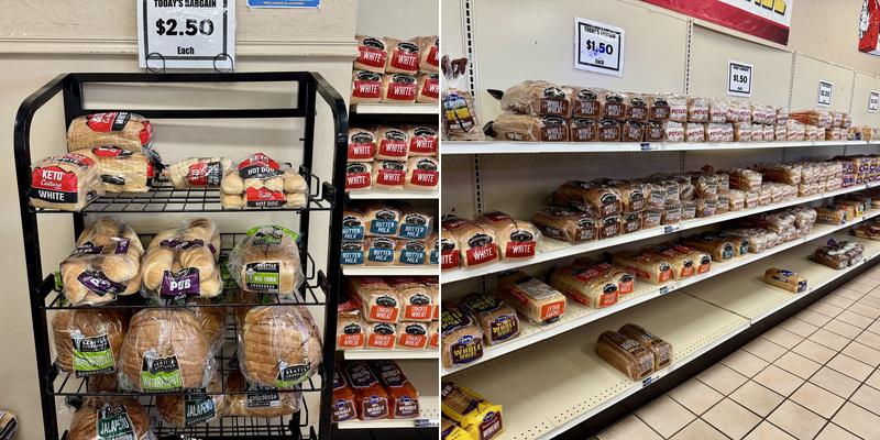 Franz Bakery Outlet Menu