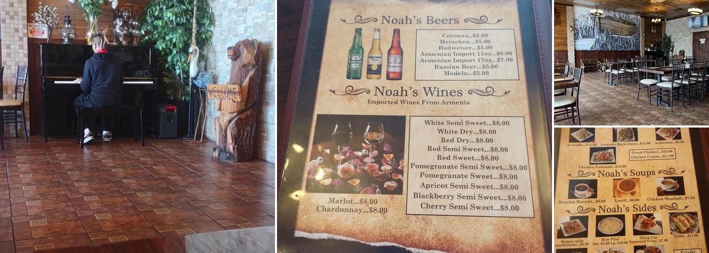 Noah's Ark Restaurant & Bakery Menu