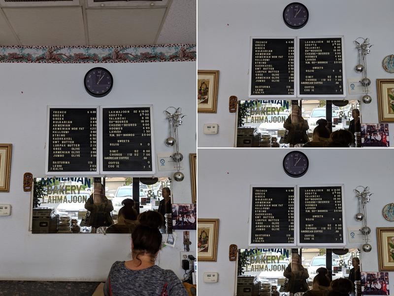 Bread Basket Bakery Menu