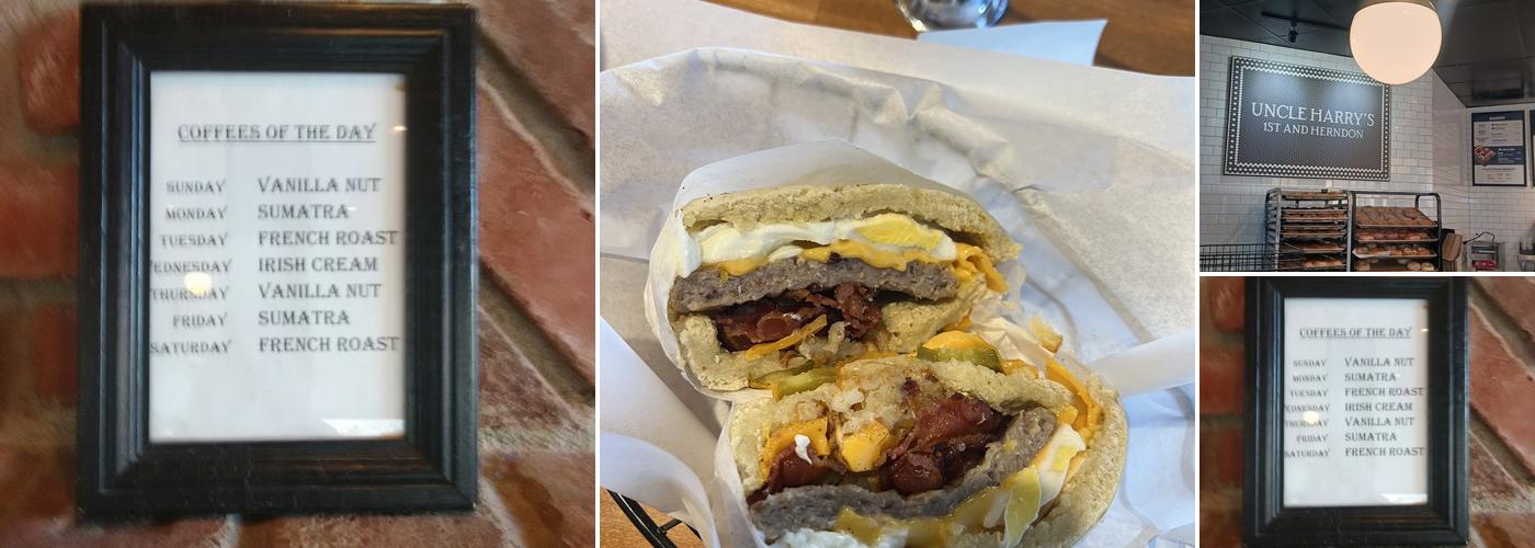 Uncle Harry's New York Bagelry Menu