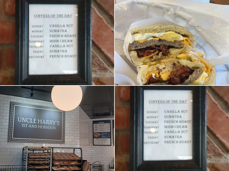 Uncle Harry's New York Bagelry Menu