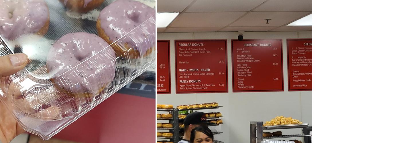 Clovis Donuts Menu