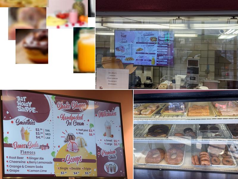Dat Donut Menu