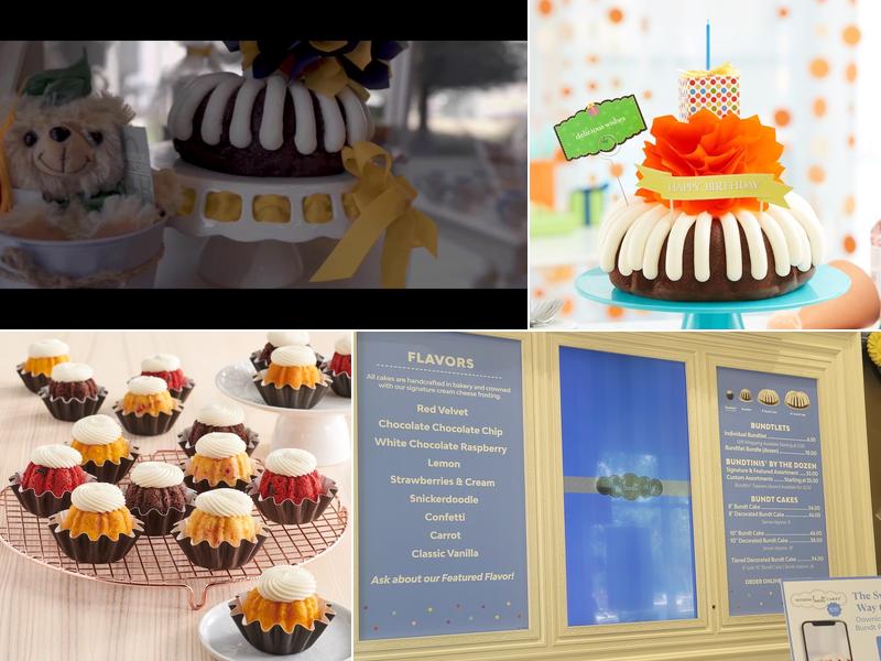 Nothing Bundt Cakes Menu