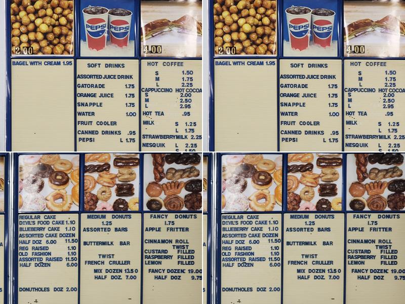 Jasmine Donuts Menu
