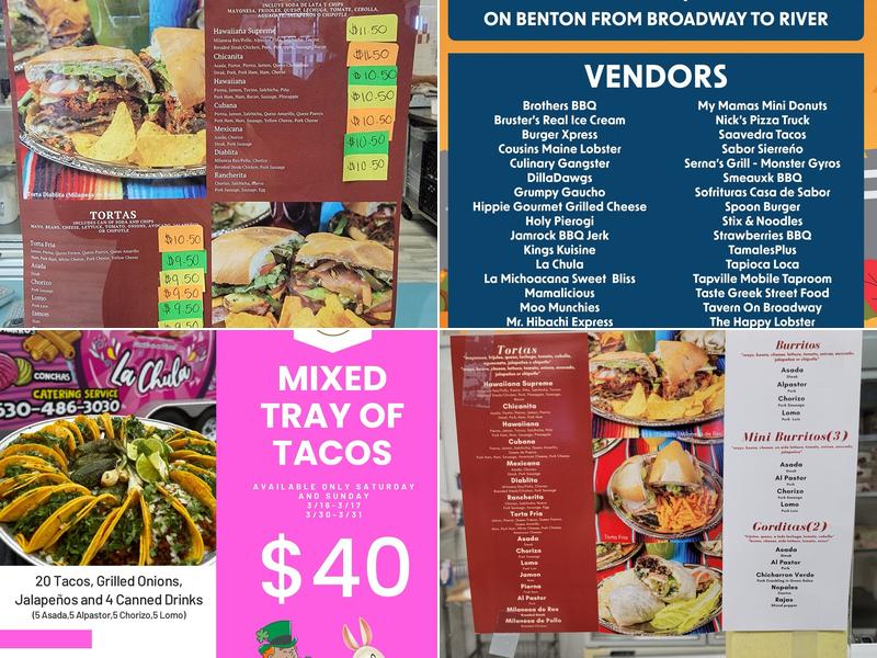 Cinco de Mayo bakery Menu