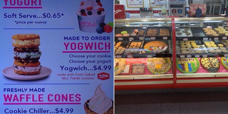 Mrs. Fields Menu