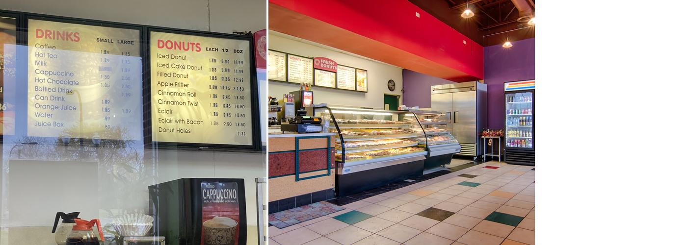 Fresh Donuts Menu