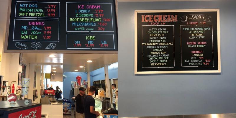 Sam's Cafe Menu
