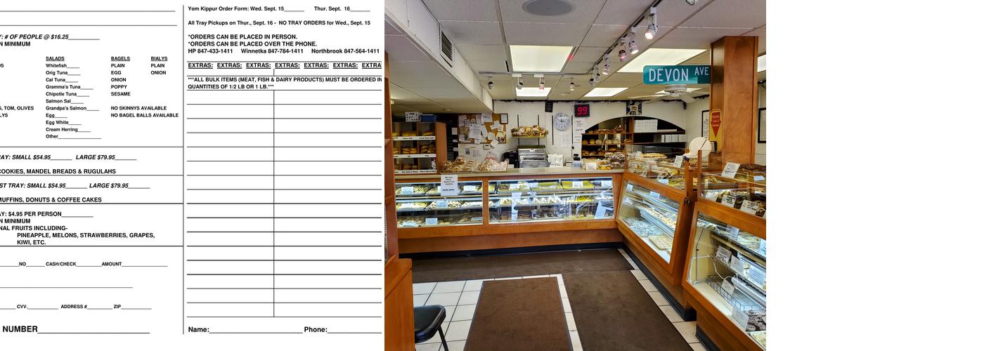 Leonard's Bakery Menu