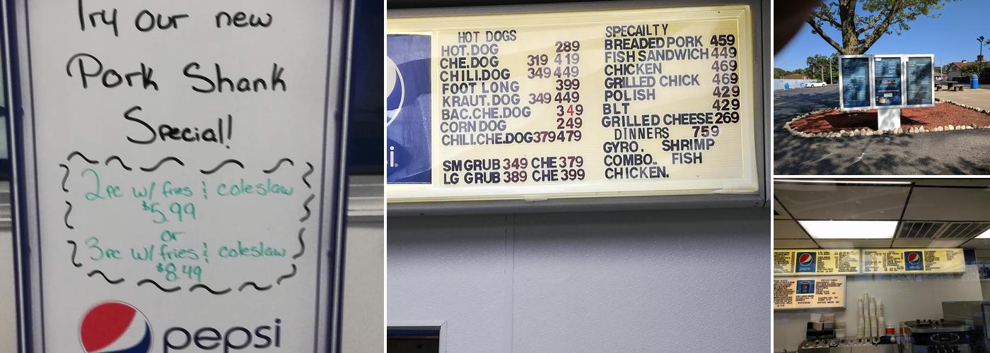 Shirl's Drive-In Waukegan Menu