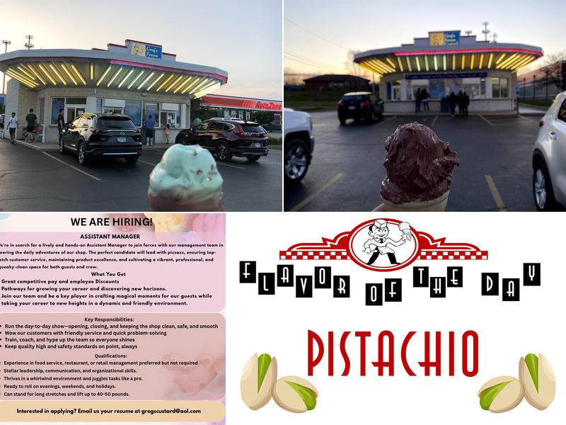 Greg's Frozen Custard 1490 S Lake St, Mundelein