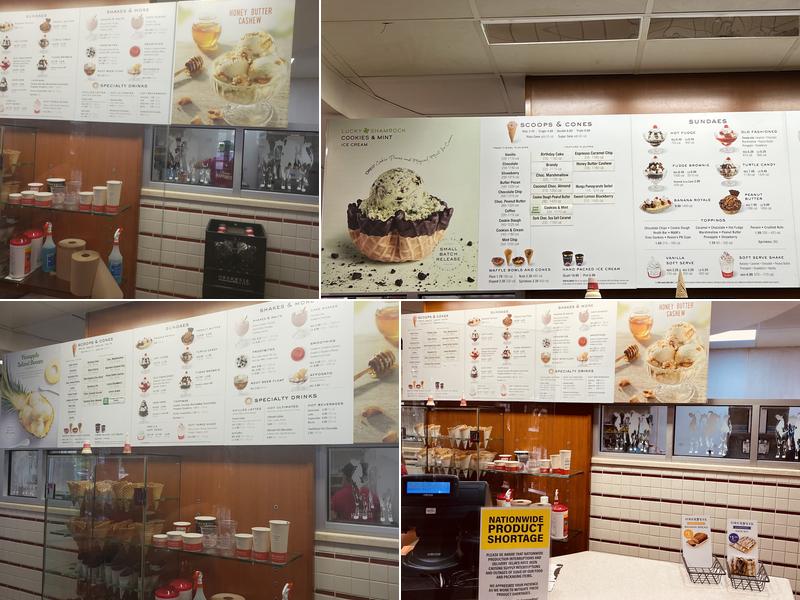 Oberweis Ice Cream and Dairy Store Menu