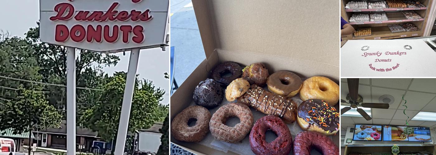 Spunky Dunkers Donuts Menu