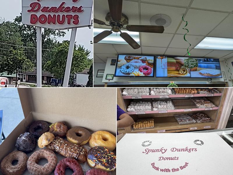 Spunky Dunkers Donuts Menu