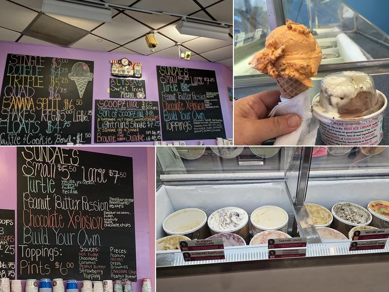 Sprinkles Ice Cream Shoppe Menu