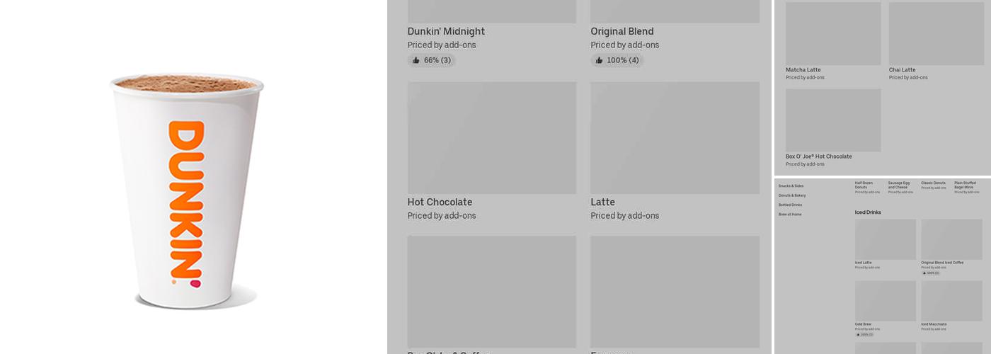 Dunkin' Menu