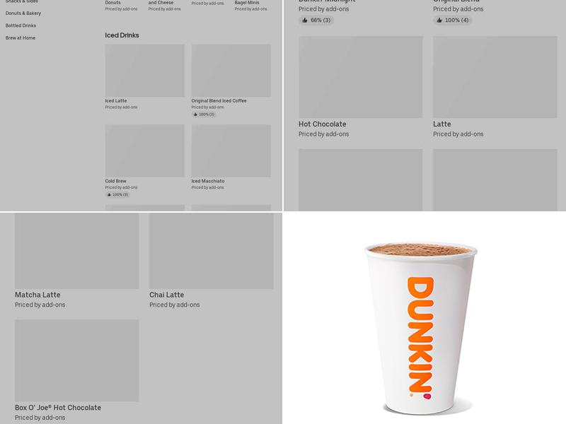 Dunkin' Menu