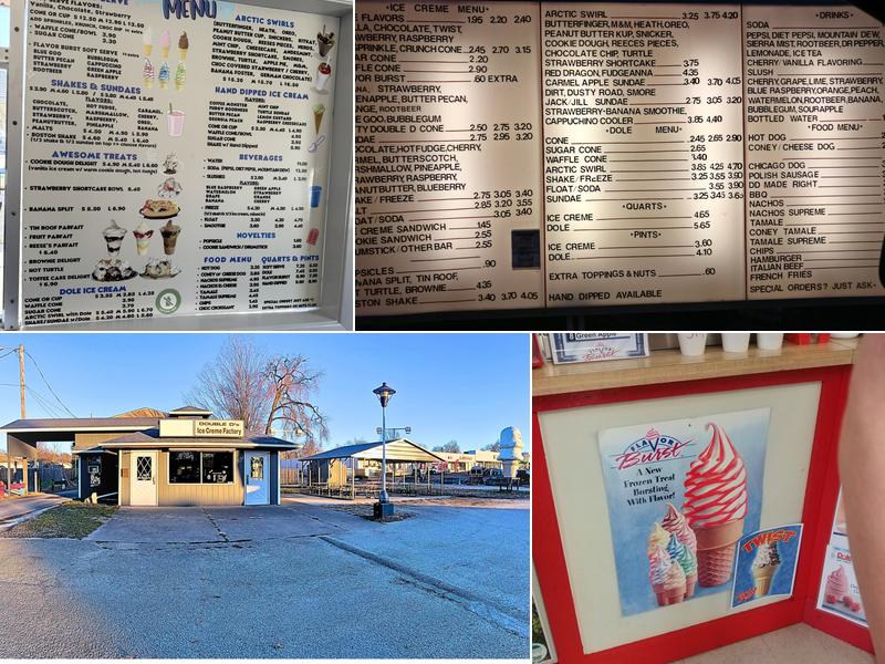 Double D's Ice Creme Menu