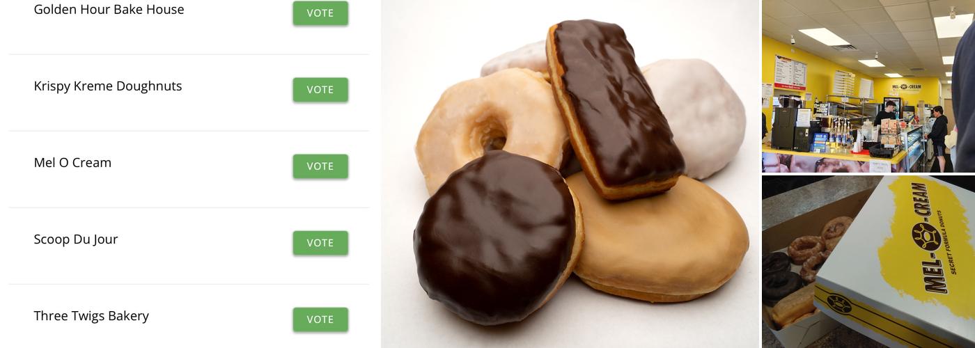 Mel-O-Cream Donuts Menu