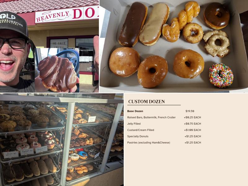 Heavenly Donuts Menu