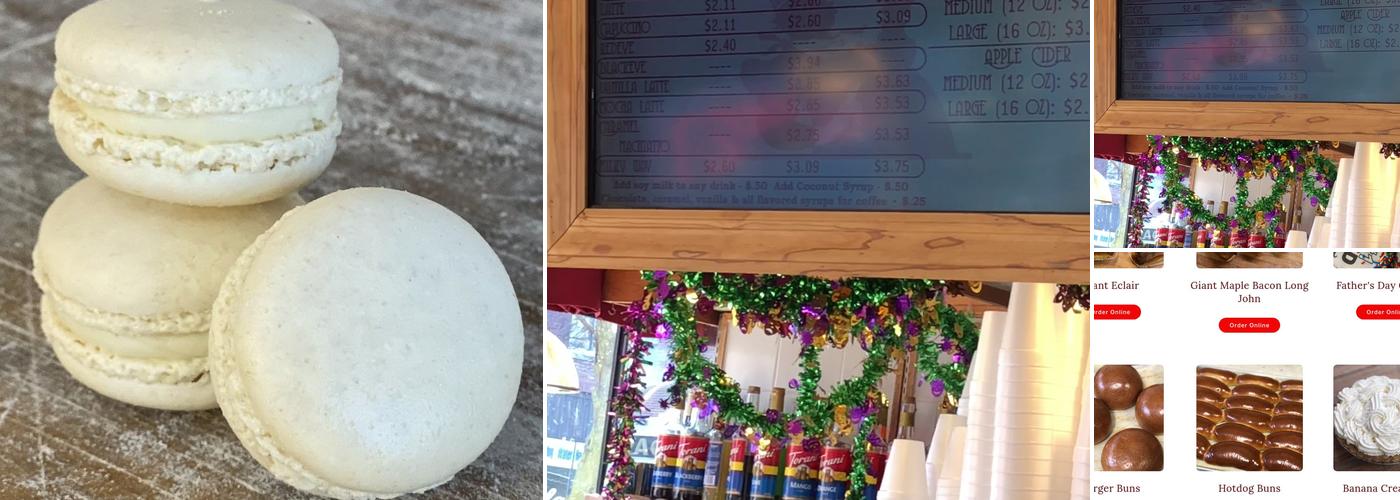 Bennison's Bakery Menu