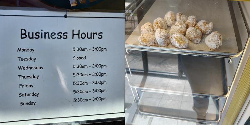 Java Time Donuts Menu