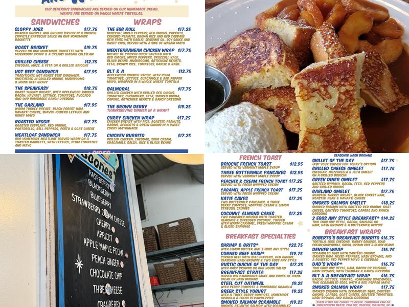 A Taste of Heaven Menu