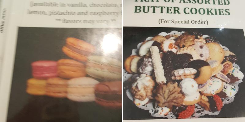 Oak Mill Bakery Menu