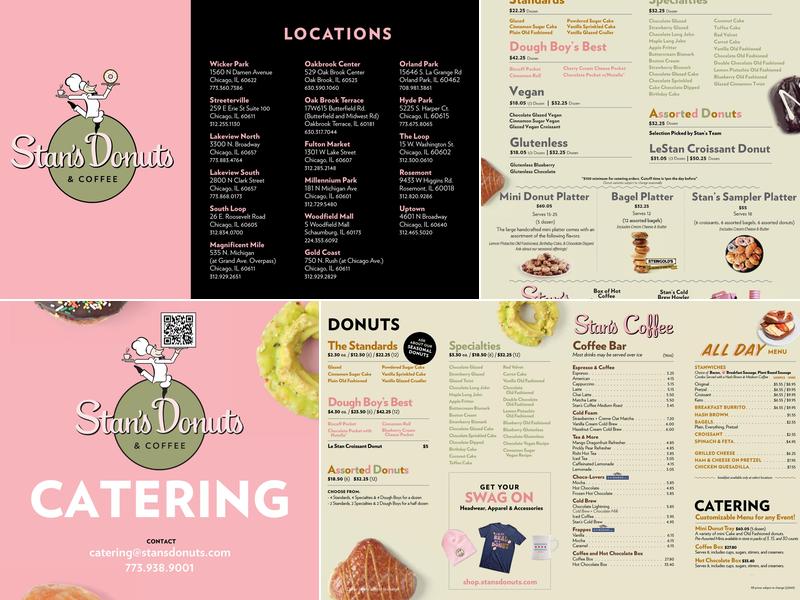 Stan's Donuts & Coffee Menu