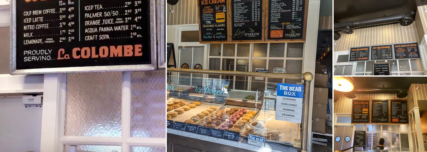 Firecakes Donuts Menu