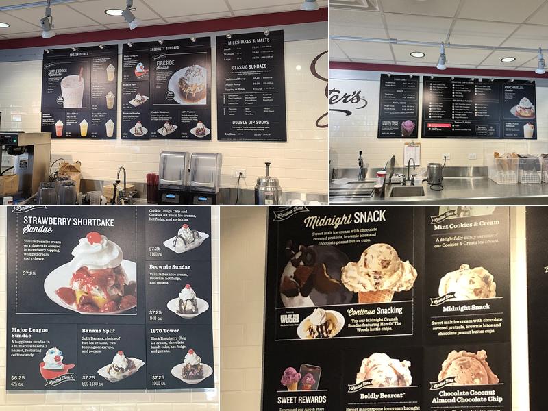 Graeter's Ice Cream Menu
