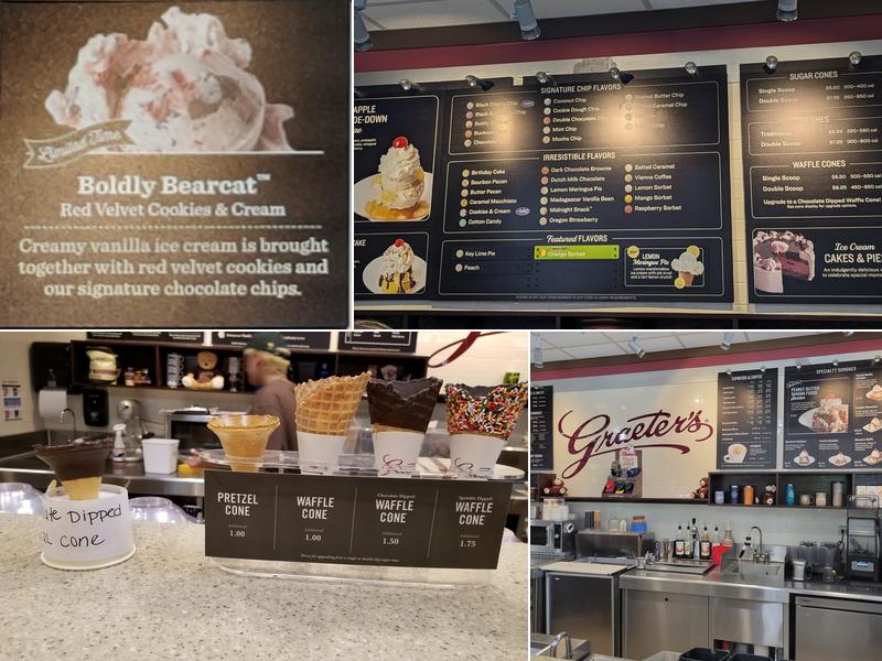 Graeter's Ice Cream Menu