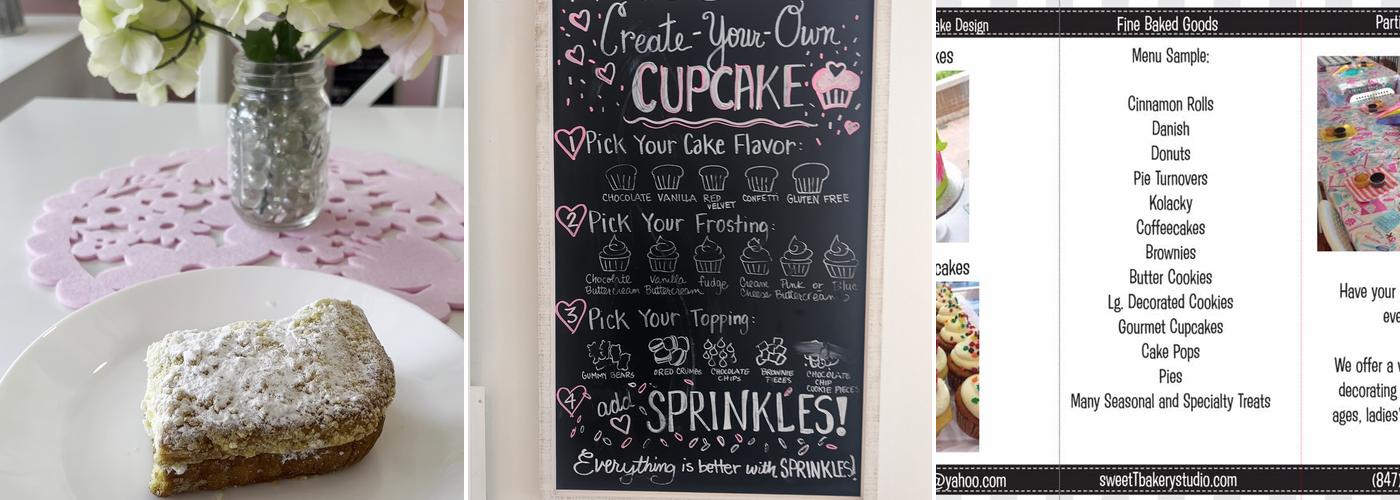 Sweet T's Bakery & Cake Studio Menu