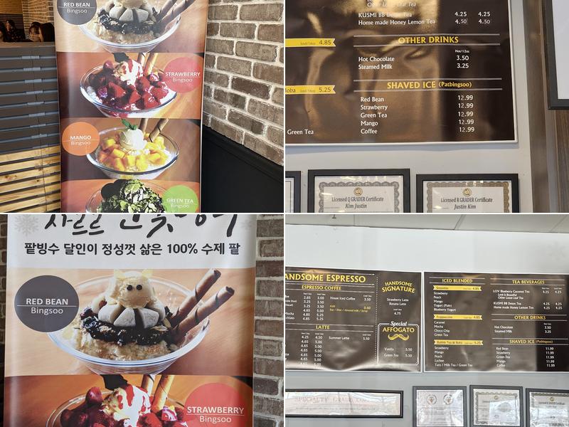 Handsome Bakery & Cafe Menu