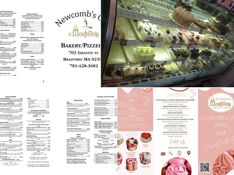 Montilio's Baking Company & Pizzeria Menu