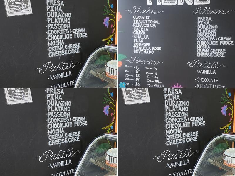 La Baguette Bakery & Cakes Menu