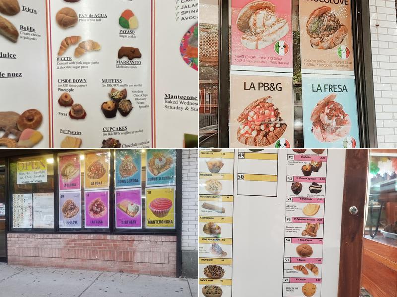 Panaderia Nuevo Leon Menu