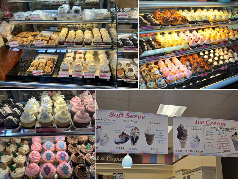 Cupcake Charlie's Menu