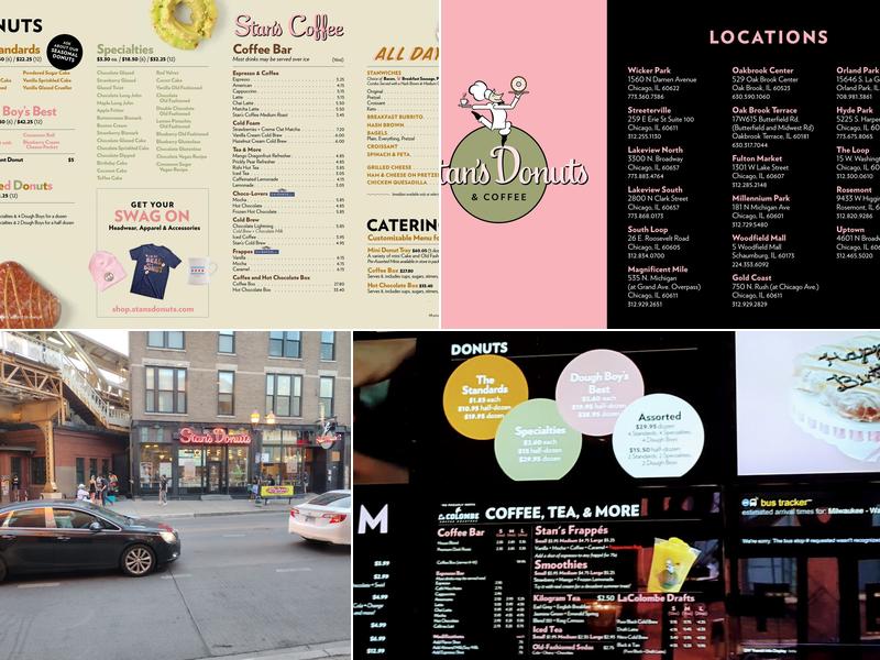 Stan's Donuts & Coffee Menu