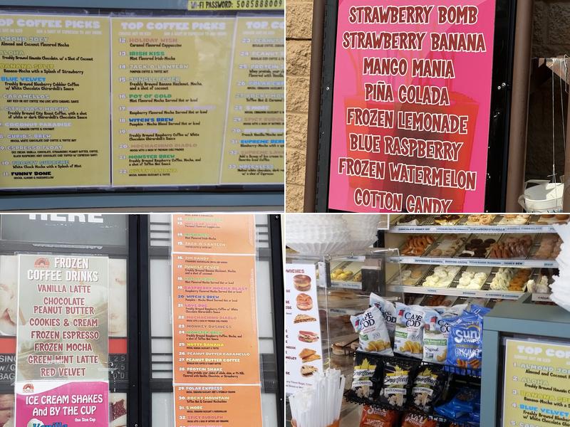 Supreme Coffee & Donuts East Side Menu